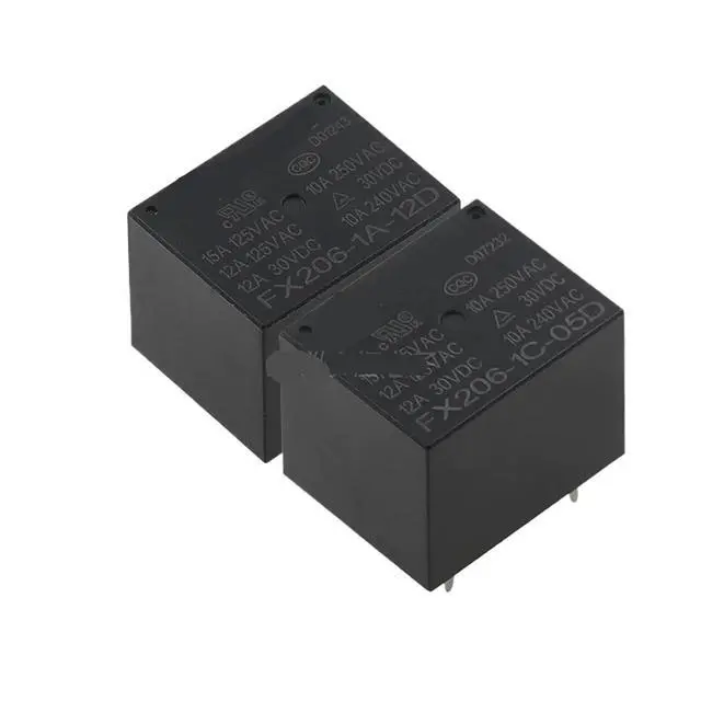 Alt view image 2 of 4 - 1Pcs Relay FX206-1C-05D FX206-1C-12D FX206-1C-24D 4Pin 5Pin 15A Compatible HF3FF NT73 SRD-5V 12V 24V Power Relay(FX206-1A-24D (24V4P))
