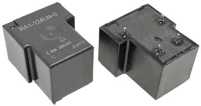 Main image of 1PCS RA1-112LM ; RA1-124LM-S (T90A4-12V/24V-30A) Relay 4pins(RA1-124LM-S)
