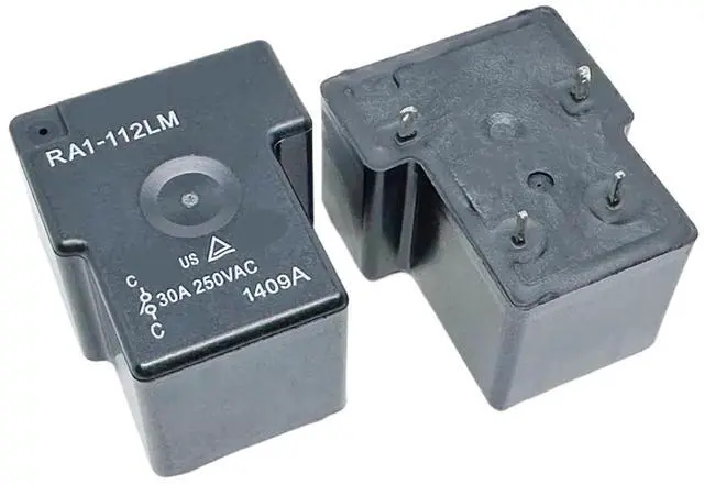 Main image of 1PCS RA1-112LM ; RA1-124LM-S (T90A4-12V/24V-30A) Relay 4pins(RA1-112LM)