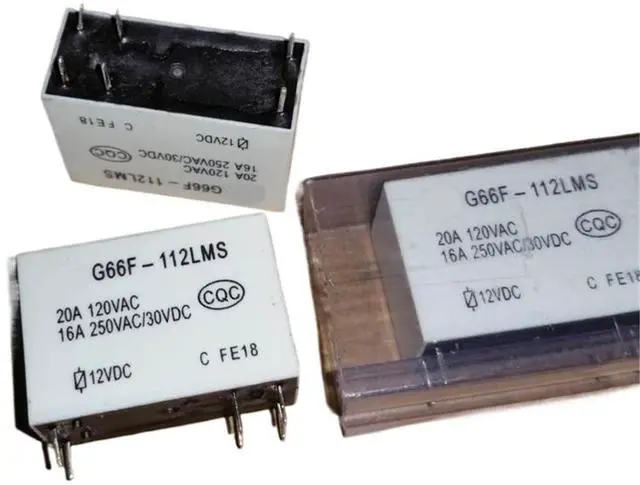 Main image of 1pcs G66F-112LMS (14F-1A-6P-12V-16A) Relay 6 pins