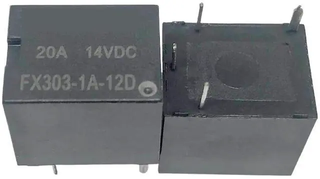 Main image of 1pcs FX303-1A-12D (T78A-Coil:12V-20A) Relay 4pins