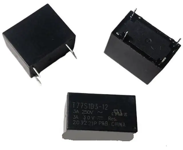 Main image of 1pcs/lot Relay:T77S1D3-12 12V 4pins 3A