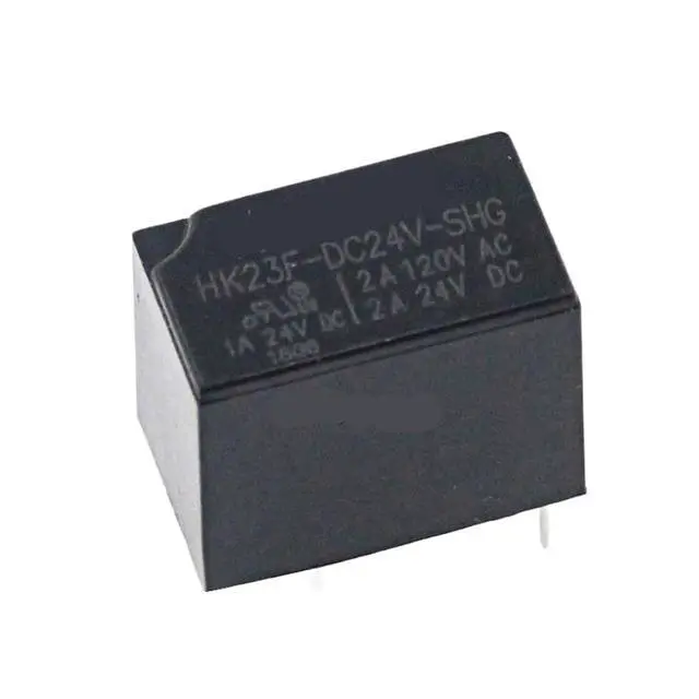 Alt view image 4 of 5 - 1pcs Relay HK23F HK23F-DC5V-SHG HK23F-DC12V-SHG HK23F-DC24V-SHG Volt Power Relay 5V 12V 24V 2A 2 6-Pin 0.2W(HK23F-DC5V-SHG)
