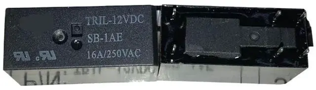 Main image of 1pcs 12VDC SB-1AE (115F-1A-6P-12V-16A) Relay 6pins