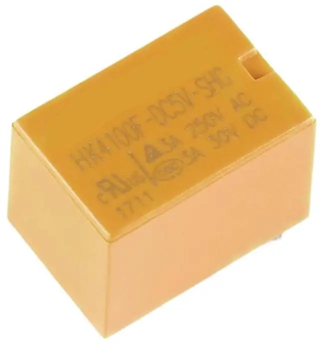 Main image of 5Pcs/1pc Power Relay HK4100F DC3V DC5V DC9V DC12V DC24V SHG 3V 5V 9V 12V 24V 3A 6Pin HK4100F-DC5V-SHG Rele Relais(1 Piece,5V)