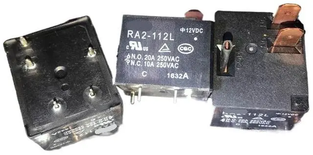 Main image of 1pcs RA2-112L (T91-1C-12V-20A) Relay 5pins
