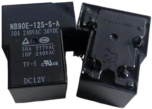 Main image of 1pcs NB90E-12S-S-A ; NB90E-24S-S-A ; NB90-12S-S-A (T90A4-12V/24V-30A/40A) Relay 4pins(NB90E-12S-S-A 12V)