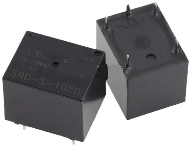 Main image of 1pcs SRD-S -105D 112D 124D 5-pin 10A Relay 109D SRD-S-112D4(SRD-S- 105D)