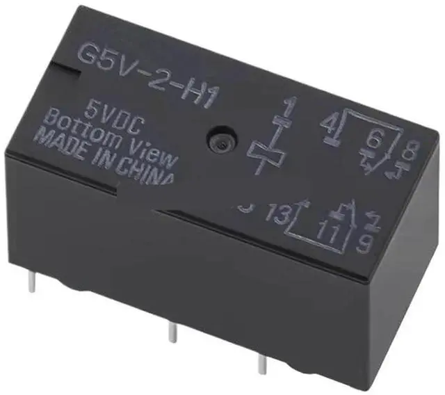 Main image of 1pcs Relay G5V-2 G5V-2-H1 G5V-2-5VDC G5V-2-12VDC G5V-2-24VDC G5V-2-H1-5VDC G5V-2-H1-12VDC G5V-2-H1-24VDC 5V 12V 24V 8-pin(G5V-2-H1-24VDC)