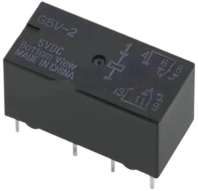 Main image of 1pcs Relay G5V-2 G5V-2-H1 G5V-2-5VDC G5V-2-12VDC G5V-2-24VDC G5V-2-H1-5VDC G5V-2-H1-12VDC G5V-2-H1-24VDC 5V 12V 24V 8-pin(G5V-2-5VDC)