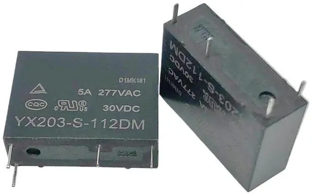 Main image of 1pcs YX203-S-112DM (46F1-12V-5A) Relay 4pins