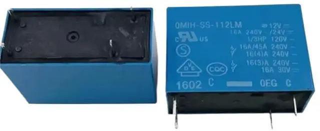 Main image of 1pcs/lot Relay:OMIH-SS-112LM OMIH-SS-124LM 12V 24V 4pins 16A Power Relay(OMIH-SS-112LM)