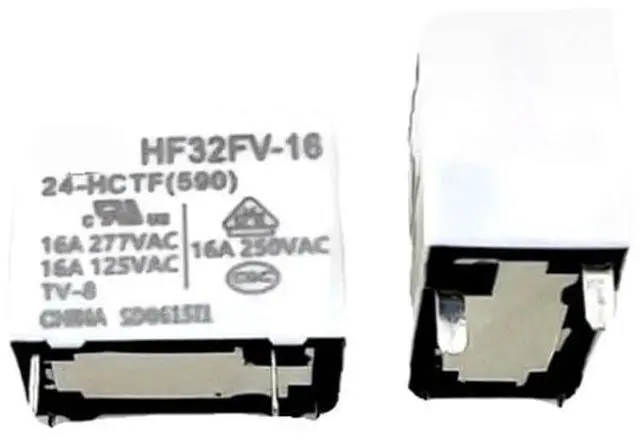 Alt view image 2 of 5 - 1pcs HF32FV-16-5/12/24-HCTF (590) 4-pin 16A277VAC Hongfa Relay 5V12V24(HF32FV-16-24-HCTF590)