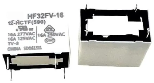 Alt view image 5 of 5 - 1pcs HF32FV-16-5/12/24-HCTF (590) 4-pin 16A277VAC Hongfa Relay 5V12V24(HF32FV-16-24-HCTF590)