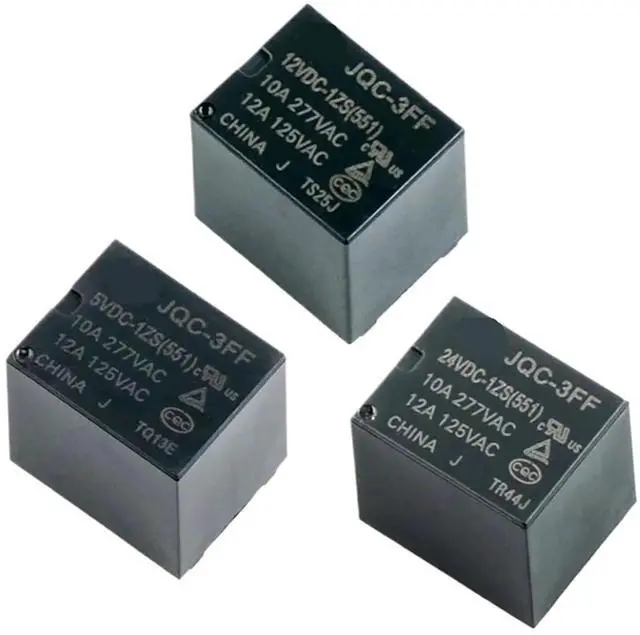 Main image of 1pcs T73 Power Relay JQC-3FF 24VDC-1HS 24VDC-1ZS 5VDC-1HS 5VDC-1ZS(JQC-3FF 5VDC-1ZS)