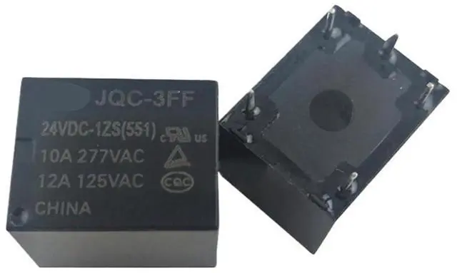 Alt view image 2 of 3 - 1pcs T73 Power Relay JQC-3FF 24VDC-1HS 24VDC-1ZS 5VDC-1HS 5VDC-1ZS(JQC-3FF 5VDC-1ZS)