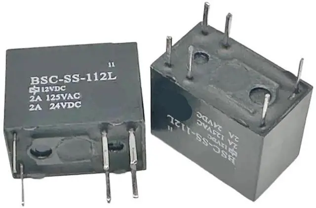 Main image of 1PCS BSC-SS-103L ; BSC-SS-112L ; (23F-3V/12V-2A) Relay 6 pins(BSC-SS-112L 12V)