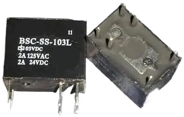 Alt view image 2 of 2 - 1PCS BSC-SS-103L ; BSC-SS-112L ; (23F-3V/12V-2A) Relay 6 pins(BSC-SS-103L 3V)
