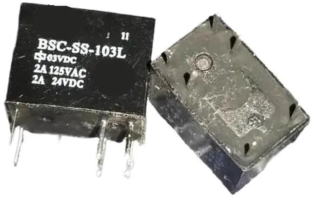 Main image of 1PCS BSC-SS-103L ; BSC-SS-112L ; (23F-3V/12V-2A) Relay 6 pins(BSC-SS-103L 3V)