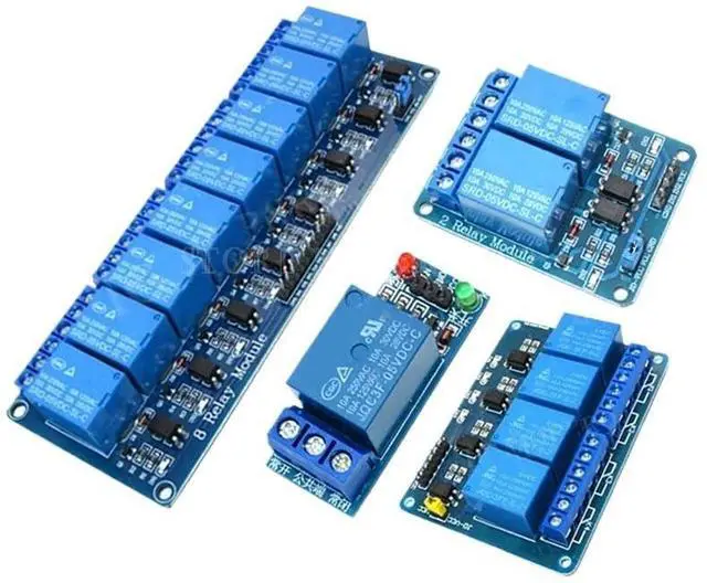 Main image of 1pcs 5v 12v 1 2 4 6 8 Channel Relay Module with optocoupler Relay Output 1 2 4 6 8 Way Relay Module(1 Channel 5V)