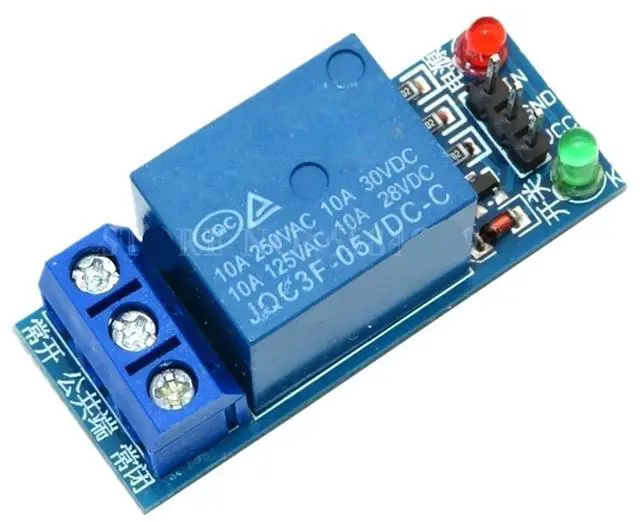 Alt view image 2 of 5 - 1pcs 5v 12v 1 2 4 6 8 Channel Relay Module with optocoupler Relay Output 1 2 4 6 8 Way Relay Module(1 Channel 5V)