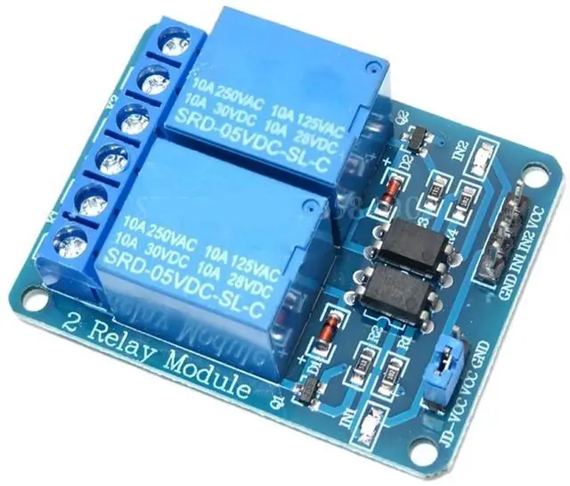 Alt view image 3 of 5 - 1pcs 5v 12v 1 2 4 6 8 Channel Relay Module with optocoupler Relay Output 1 2 4 6 8 Way Relay Module(1 Channel 5V)