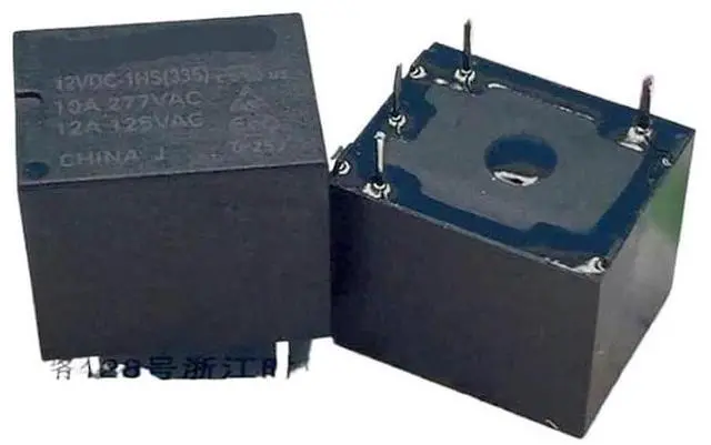 Main image of 1pcs Relay JQC-3FF-12VDC-1HS (335) One Set of 4-pin 10A277VAC T73