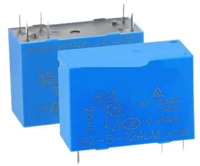 Main image of 1pcs SZ-S-124LM Relay 16A 6-pin Replaces HRM2H-S-DC24V-A
