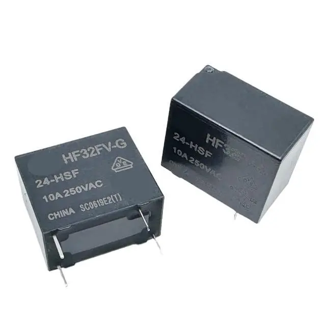 Alt view image 3 of 4 - 1pcs HF32FV-G 5-HSTF(590) ; HF32FV-G 5-HSTF(335) ; (32F-1A-5V-10A) Relay 4pins(HF32FV-G 5-HSTF(335))