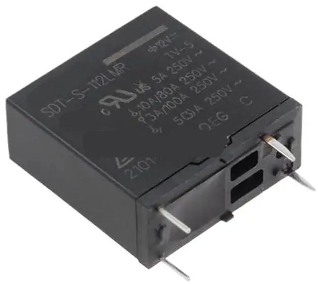 Main image of 1pcs Relay SDT-S-105LMR SDT-S-112LMR SDT-S-124LMR 5VDC 12VDC 24VDC 4PIN 5A Power Relay(SDT-S-124LMR (24V))