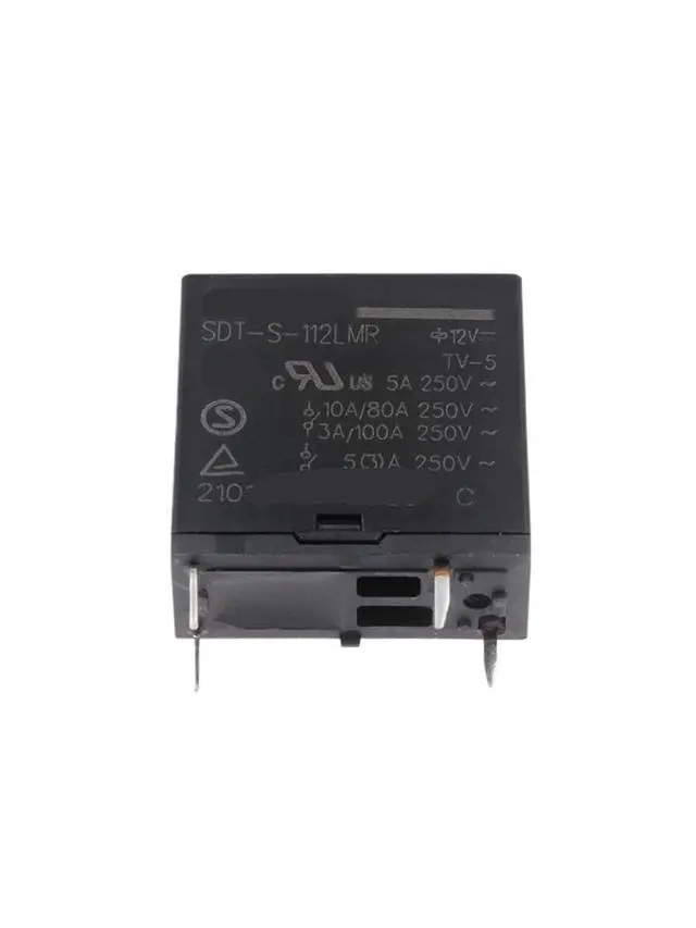 Alt view image 2 of 5 - 1pcs Relay SDT-S-105LMR SDT-S-112LMR SDT-S-124LMR 5VDC 12VDC 24VDC 4PIN 5A Power Relay(SDT-S-124LMR (24V))