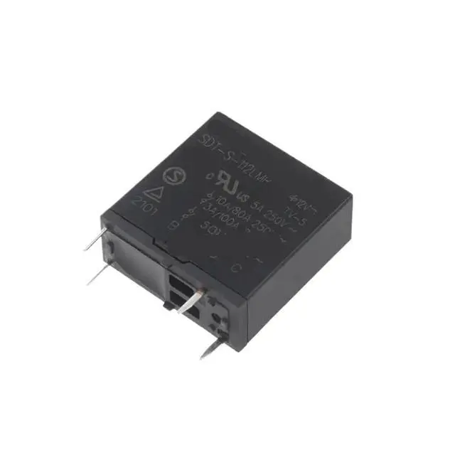 Alt view image 3 of 5 - 1pcs Relay SDT-S-105LMR SDT-S-112LMR SDT-S-124LMR 5VDC 12VDC 24VDC 4PIN 5A Power Relay(SDT-S-124LMR (24V))