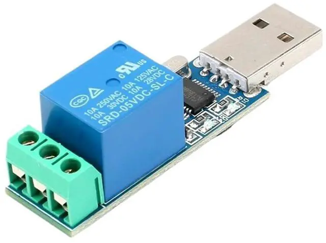 Alt view image 3 of 5 - 1pcs LCUS-1 Type USB Relay Module Electronic Converter PCB USB Intelligent Control Switch(Relay)