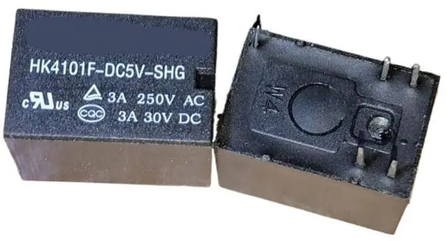 Main image of 1pcs 4101F-DC5V-SHG (4101-5V-3A) Relay 5pins