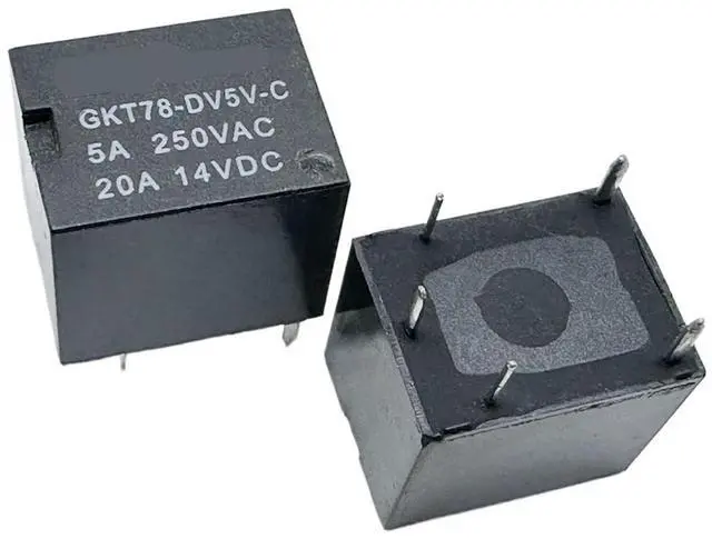 Main image of 1pcs GKT78-DV5V-C (T78C-5V-20A) Relay 5pins