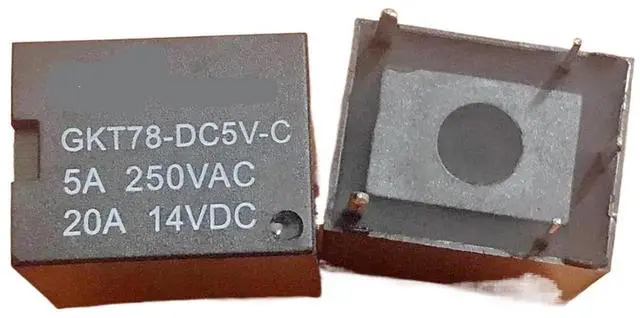 Alt view image 2 of 3 - 1pcs GKT78-DV5V-C (T78C-5V-20A) Relay 5pins