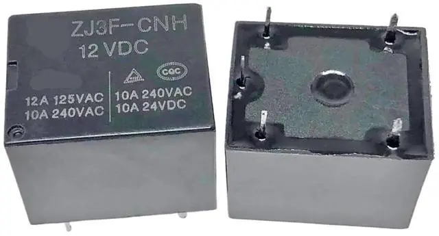 Main image of 1pcs ZJ3F-CNH 5VDC/12VDC/24VDC (T73C) Relay 5pins(ZJ3F-CNH 12VDC)