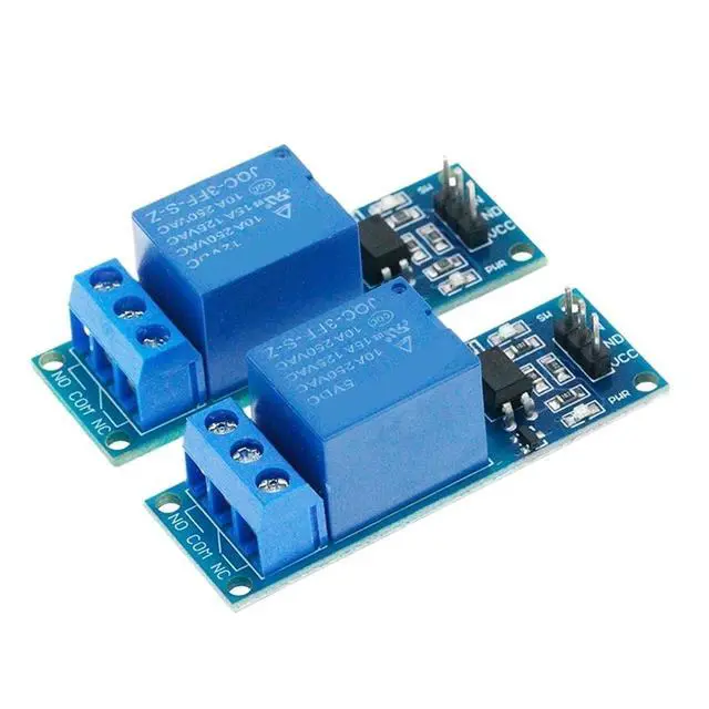 Alt view image 2 of 6 - 1pcs Circuit 5 12V Relay Module with optocoupler Isolation Relay(High 5V)