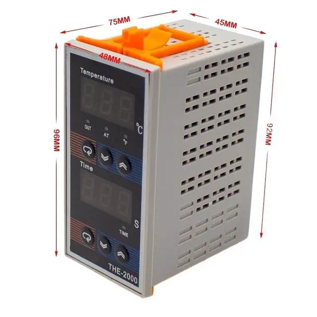 Alt view image 3 of 4 - 1pcs Control Instrument THE-2511 THE-2611 Relay/SSR Output Digital Display PID Controller AC 85-265V(Relay Output)