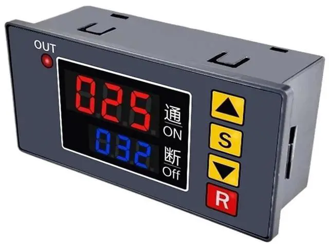 Main image of 1pcs 110V-220V 12V 24V T3231 Time Delay Relay LED Cycle Timer Control Switch Adjustable Delay Relay(O-Active Output,AC 110-220V 1500W)