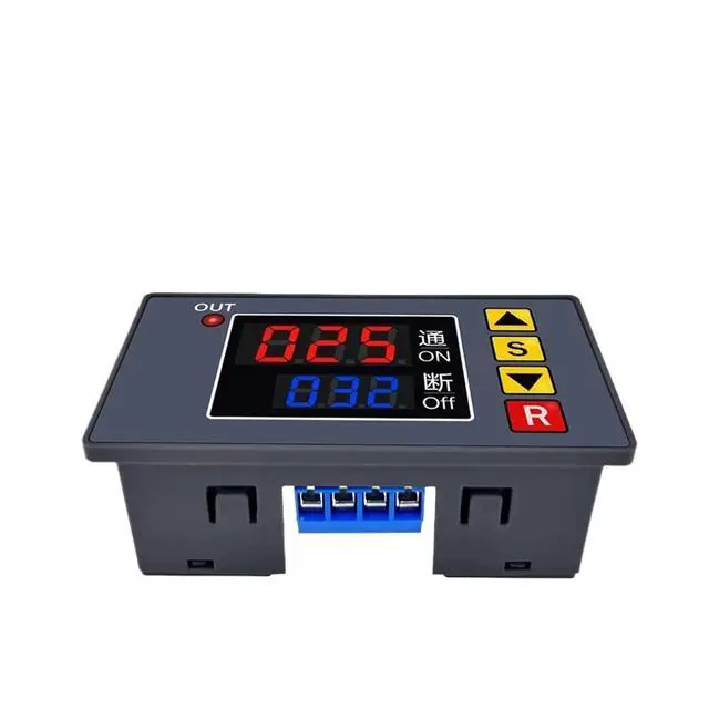 Alt view image 2 of 3 - 1pcs 110V-220V 12V 24V T3231 Time Delay Relay LED Cycle Timer Control Switch Adjustable Delay Relay(O-Active Output,AC 110-220V 1500W)