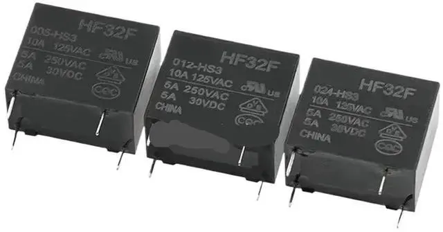 Main image of 1pcs Relay JZC-32F HF32F HF33F 009 005 012 024 HS3 ZS3 HS HS3 HSL3 JZC-32F-005-HS3 HF32F-009-HS3 HF32F-012-ZS3 HF32F-G-005-HS HF32F-G(HF32F-005-HS3)
