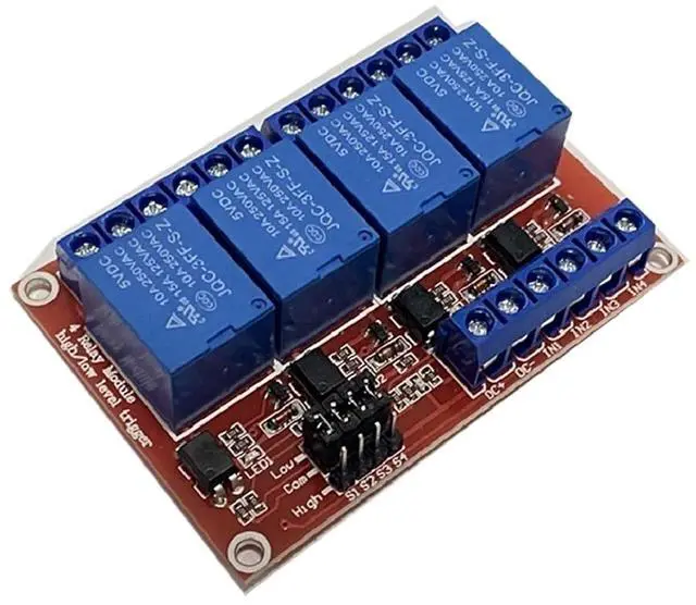 Main image of 1pcs 5V/12V/24V 1/2/4/6/8 Channel Relay Module High/Low Level Trigger Dual Optocoupler Isolation(24V,8 Channel)