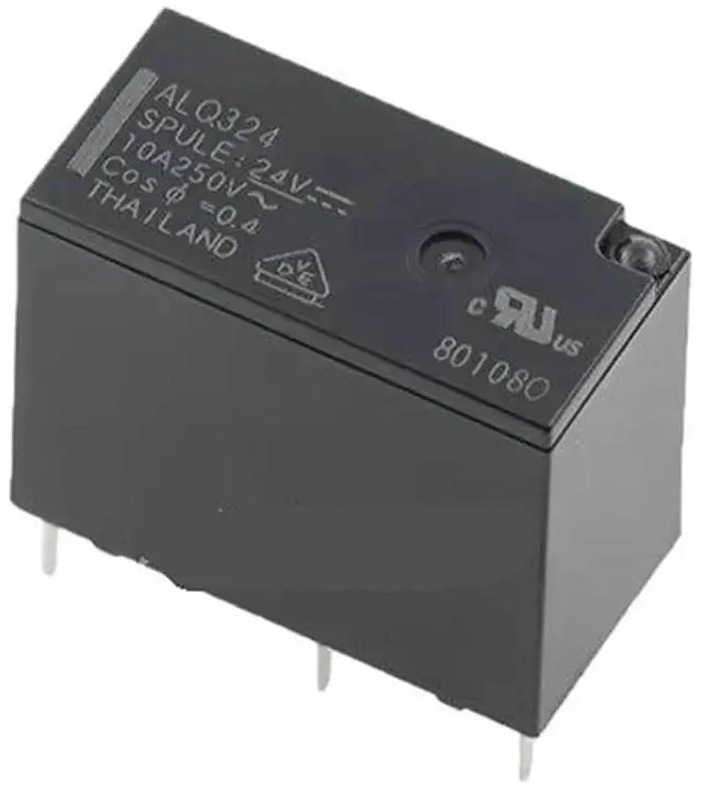Main image of 1pcs ALQ105 5V ALQ112 12V ALQ124 24V 5-pin ALQ305 5VDC ALQ312 12VDC ALQ324 24VDC 4-pin Relay(ALQ324)