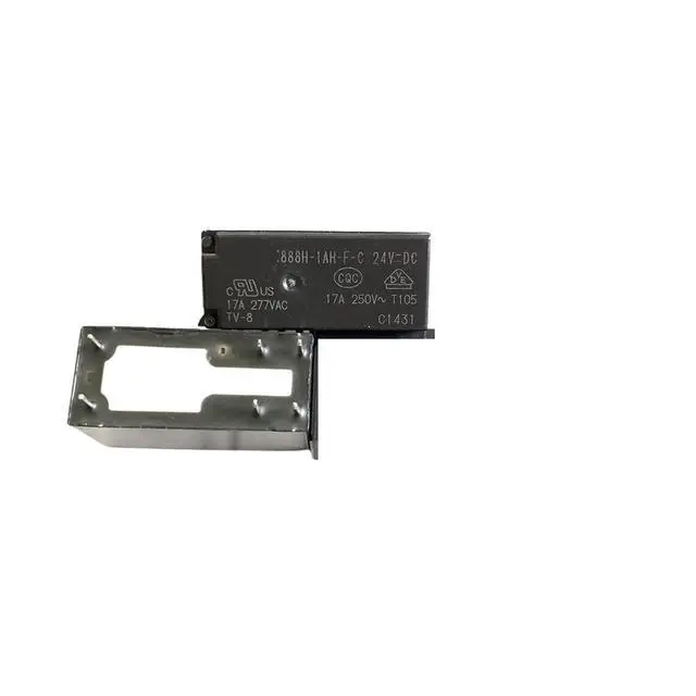 Alt view image 2 of 4 - 1pcs 888H-1AH-F-C 12VDC 24VDC 6-pin 17A Relay Base(12Vwhite)