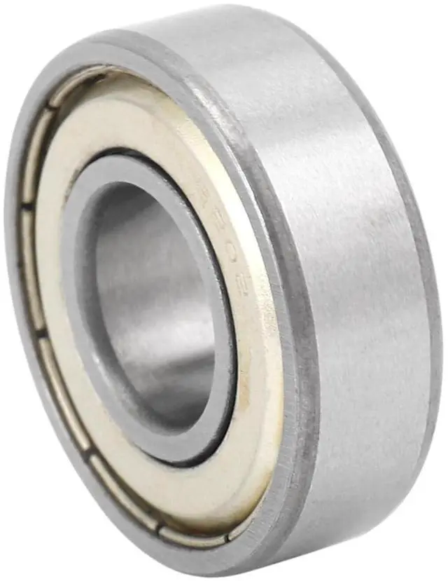 Main image of 1pcs 15x35x11mm Shielded Miniature Deep Groove Ball Radial 6202Z Ball Bearing Silver + White