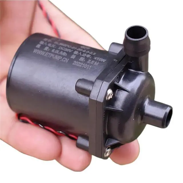 Alt view image 2 of 6 - 18V 20V 24V 432L/H Micro Brushless Water Pump Mute Submersible Impeller Centrifugal Pump Food Grade DIY Dispenser Fountain