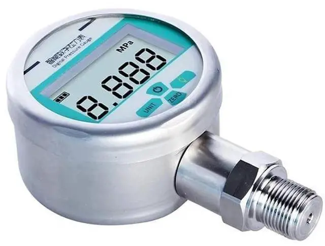 Main image of 1pcs Negative Pressure Digital Pressure Gauge 0-1.6 mpa Stainless Steel Precision Water Pressure Gauge Shock-Resistant Vacuum Digital(-100kpa-100kpa)