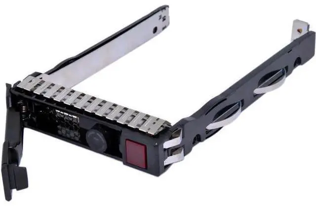 Alt view image 3 of 3 - 2.5" SFF SAS SATA HDD Tray Caddy P/N 651687-001 / 651699-001, Hot Swap Drive Carrier for HP ProLiant DL160 Gen8, DL320e Gen8, DL360e Gen8 Servers