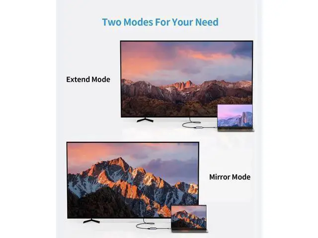 Alt view image 6 of 7 - 3 in 1 USB C Multiport AV Adapter, 4K@60Hz Type-C to HDMI Converter with 100W PD Charging & USB 3.0 Port, Compatible with MacBook Pro/Air, Switch, Steam Deck, Rog Ally, iPhone, iPad Pro, Samsung Galax